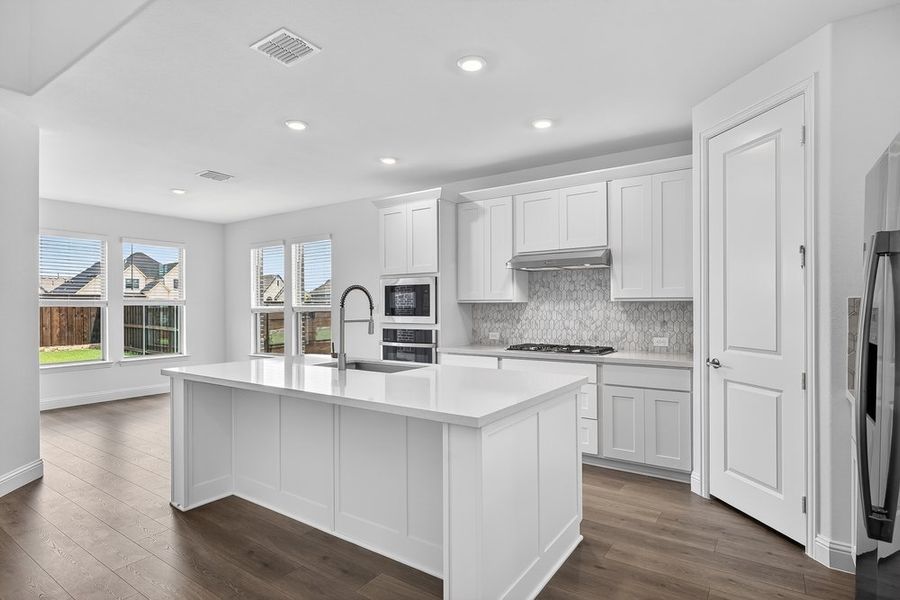 Furnished interior view inside a new home in The Ridge at Northlake, Northlake (Image 5).