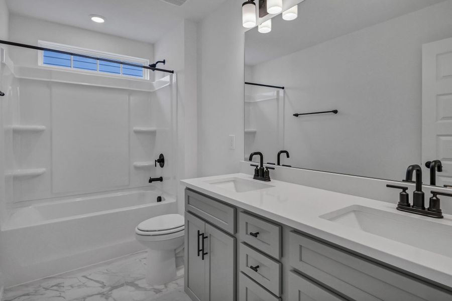 Furnished interior view inside a new home in Clubside Reserve at Summerlake, Lexington (Image 15).