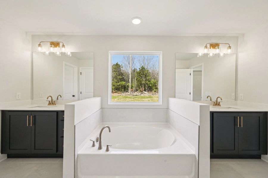 Furnished interior view inside a new home in Willow Landing, Mount Juliet (Image 12).
