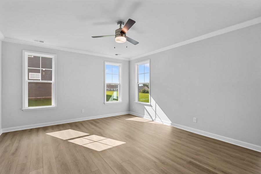 Spacious, unfurnished interior of a new home in Fieldstone, Lexington (Image 30). Spacious, unfurnished interior of a new home in Fieldstone, Lexington (Image 30).