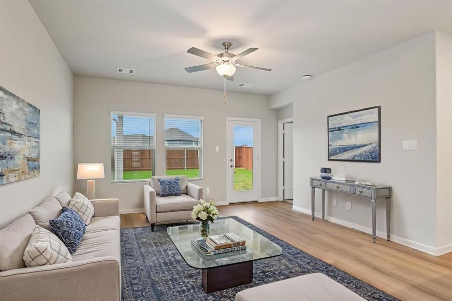 Photo is not of the actual home, but is an inspirational photo of builder’s model home and may depict options, furnishings, and/or decorator features that are not included.