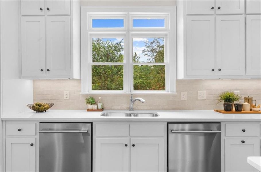 Furnished interior view inside a new home in , Canton (Image 63).