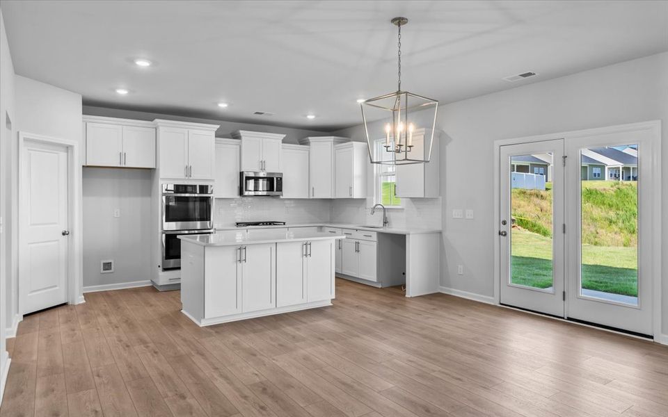 Furnished interior view inside a new home in Fieldstone, Lexington (Image 7).