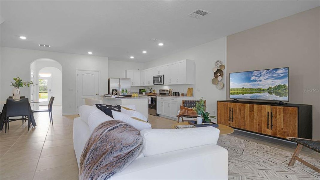 Furnished interior view inside a new home in , St. Cloud (Image 7).