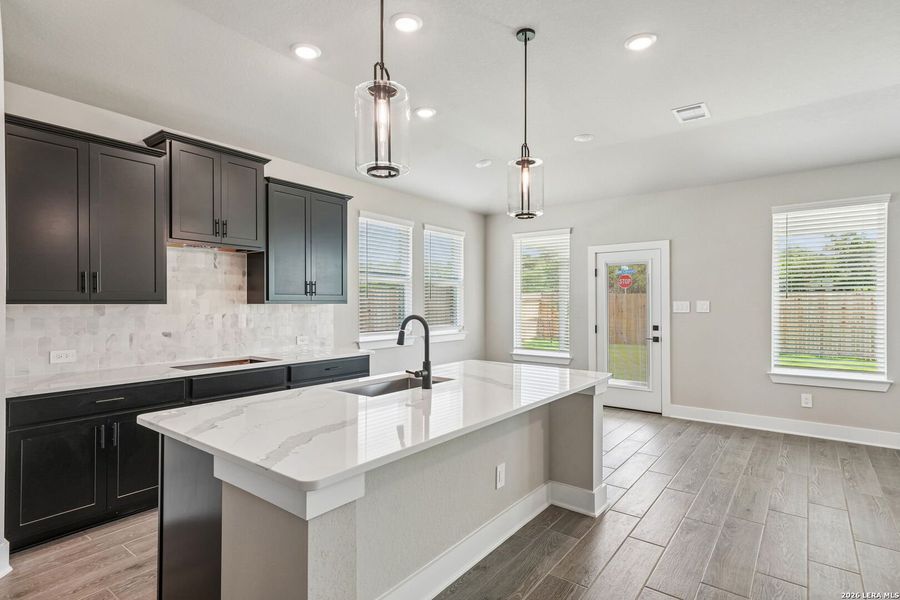 Furnished interior view inside a new home in Sagebrooke - Classic Series, San Antonio (Image 7).