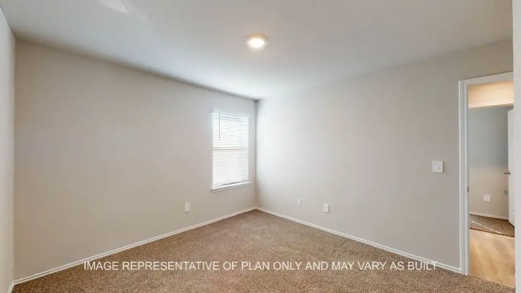 Representative unfurnished interior of a home built from the Texas Cali by D.R. Horton in Wildwood Estates, Nolanville (Image 27).