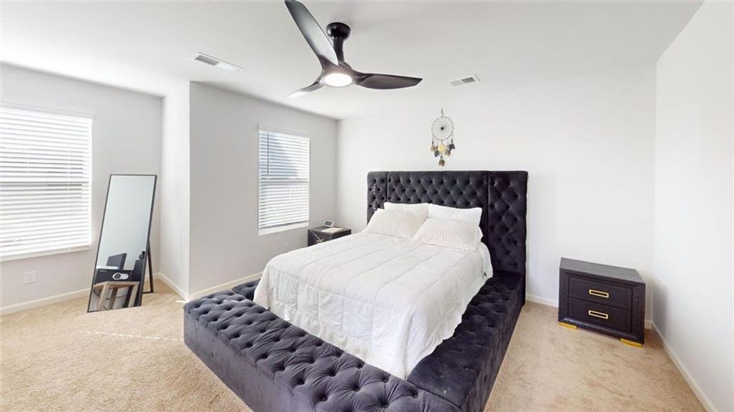Furnished interior view inside a new home in The Enclave at Dial Farm Phase III, Walnut Grove (Image 18).