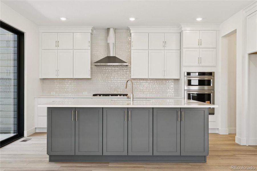 Furnished interior view inside a new home in Storytellers at Lyric, Lone Tree (Image 8).