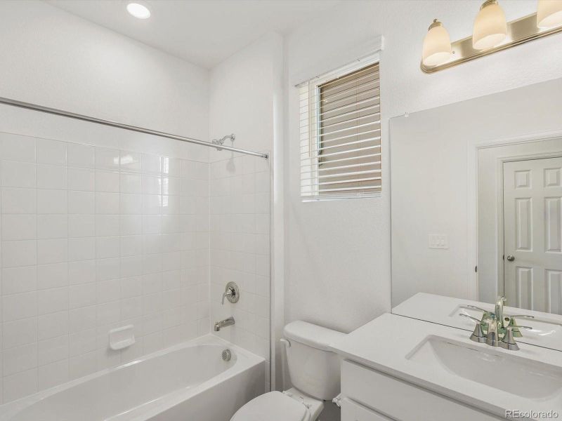 Furnished interior view inside a new home in Buffalo Highlands: The Flora Collection, Commerce City (Image 8).