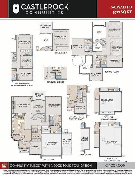 2D floor plan layout of this home in Green Meadows, Celina, TX (Image 5). 2D floor plan layout of this home in Green Meadows, Celina, TX (Image 5).