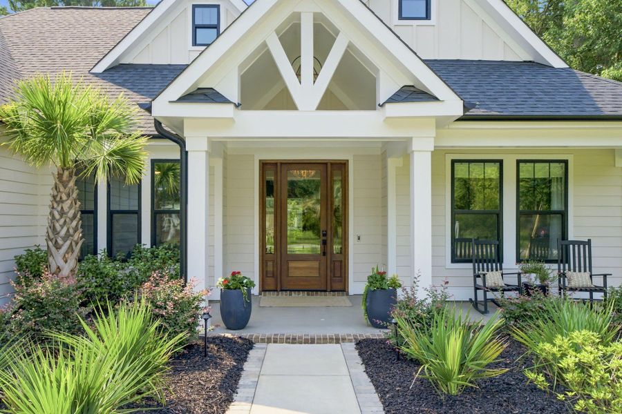 Exterior details and patio area of a home in , Mount Pleasant (Image 37).