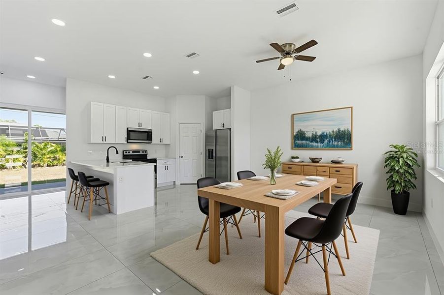 Furnished interior view inside a new home in , Port Charlotte (Image 6).