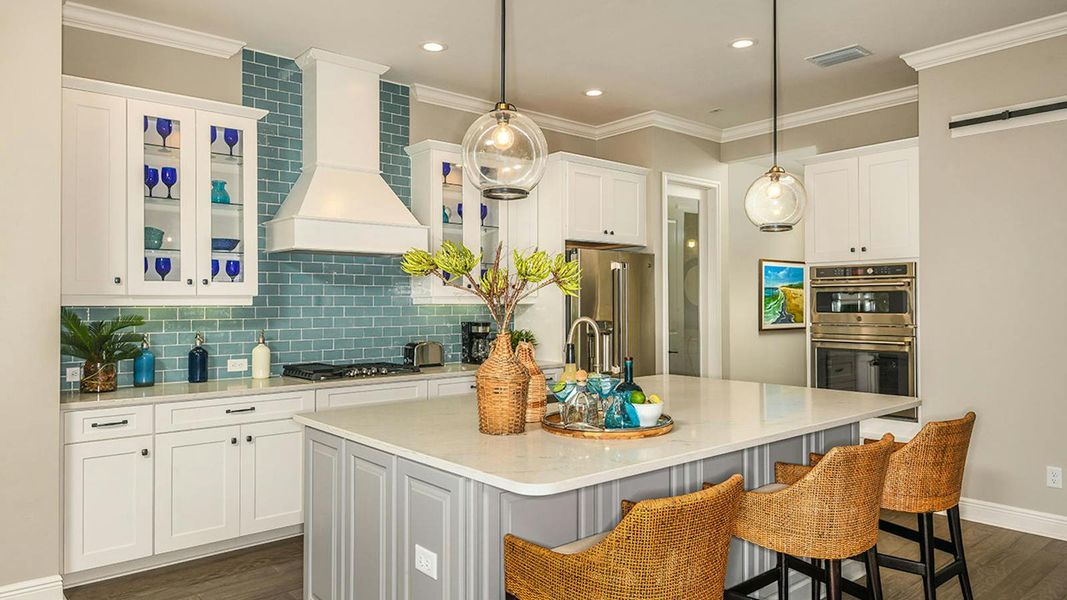 Furnished interior view inside a new home in Canoe Creek Real Estate and Homes for Sale in Parrish, FL - Neal Communities, Parrish (Image 26).