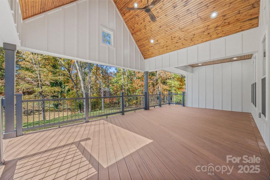 Exterior details and patio area of a home in , Charlotte (Image 29).