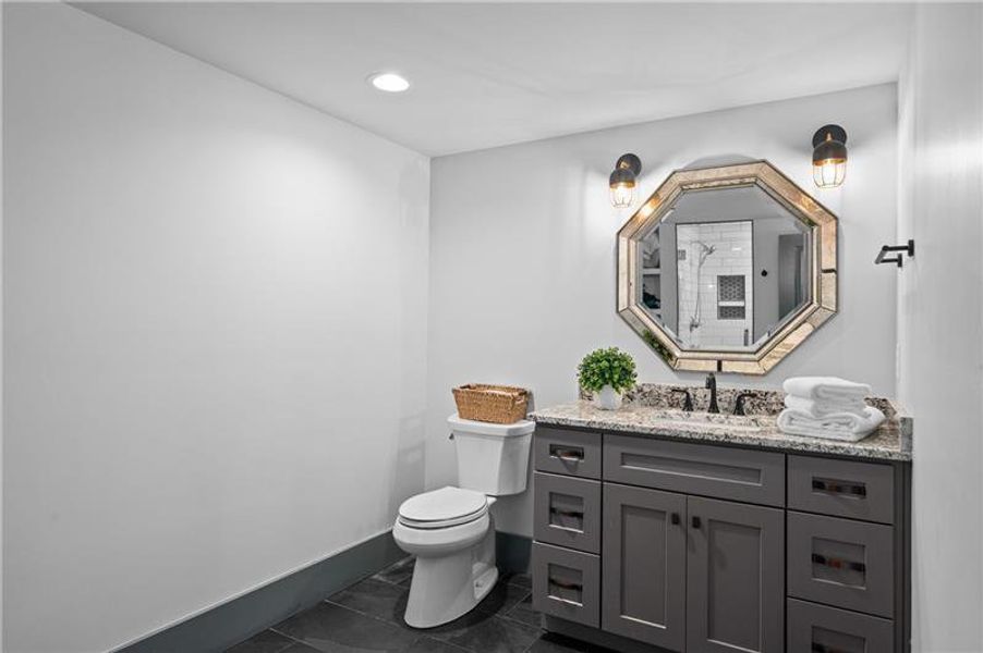 Furnished interior view inside a new home in , Athens (Image 52).