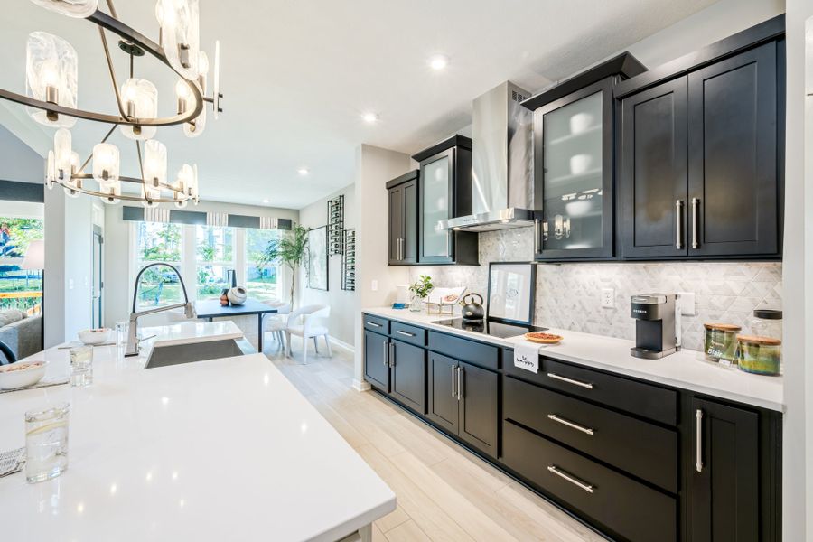 Representative furnished interior of a home built from the Blair by Fischer Homes in Twin Lakes, Hoschton (Image 46).