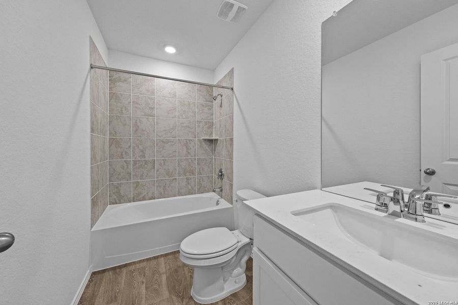 Furnished interior view inside a new home in Hickory Ridge, Elmendorf (Image 5).