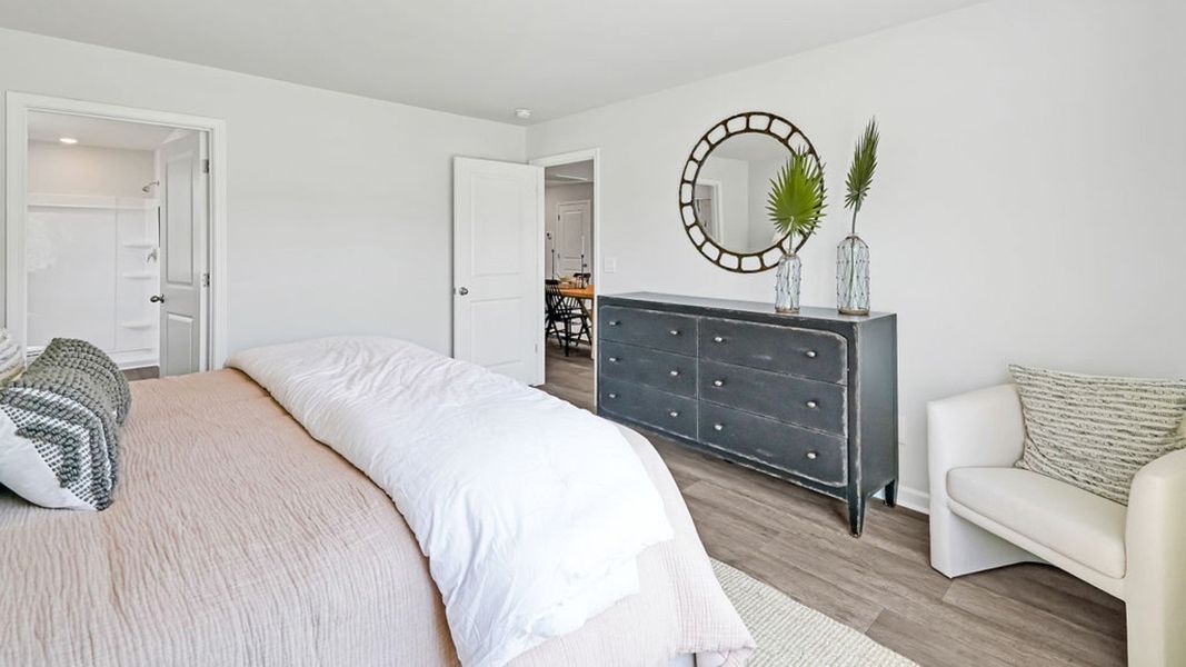 Furnished interior view inside a new home in Driftwood, Richlands (Image 27).