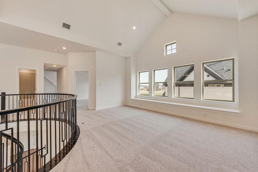 Spacious, unfurnished interior of a new home in Chatham Reserve, Providence Village (Image 23).