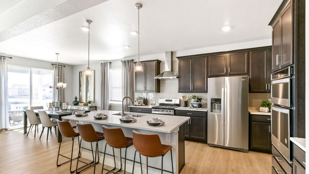 Furnished interior view inside a new home in Vantage, Berthoud (Image 5).