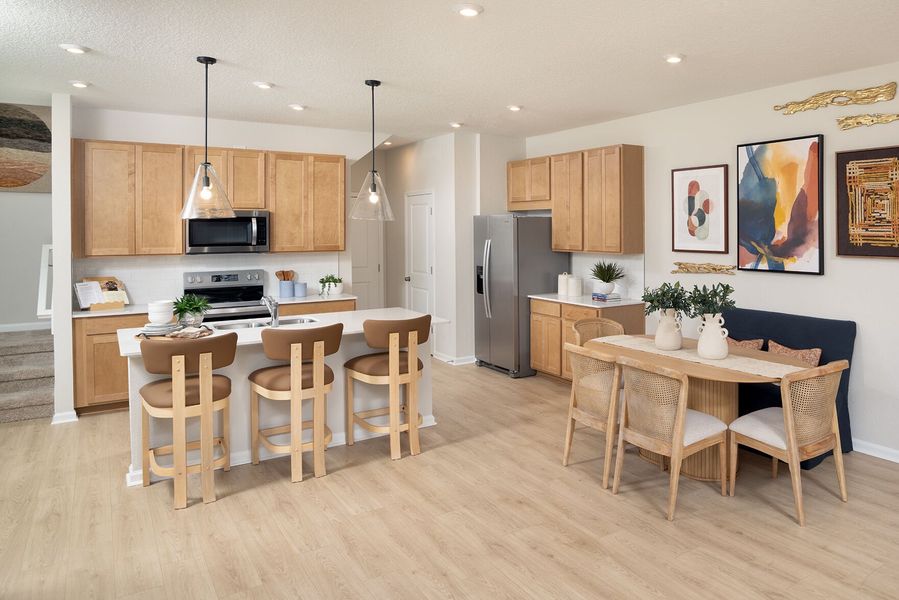 Representative furnished interior of a home built from the Arden by Mattamy Homes in RiverTown, St. Johns (Image 4).