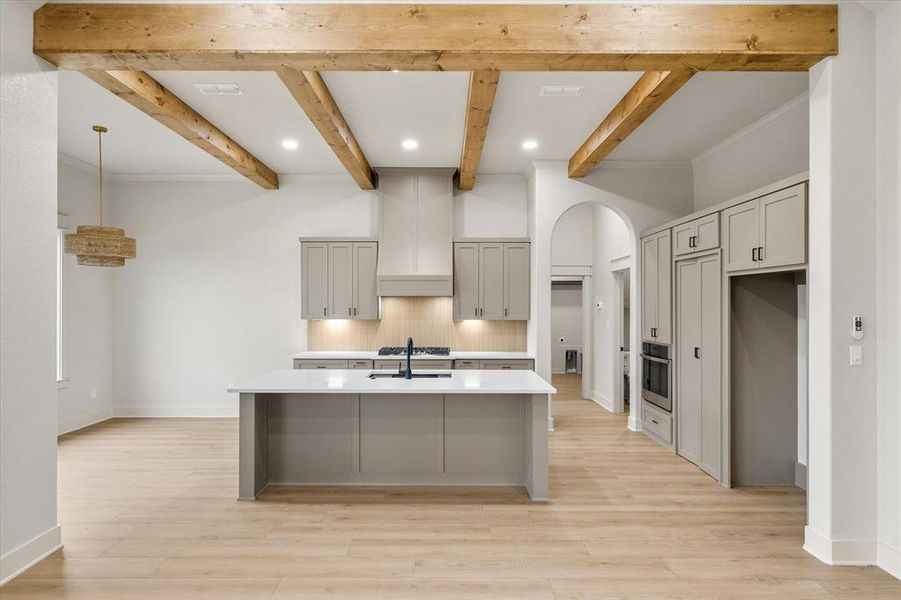 Furnished interior view inside a new home in , Lindale (Image 8).