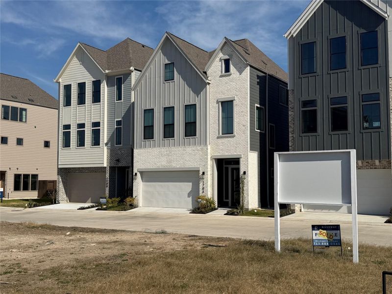 Front exterior of a new home in , Houston, TX, highlighting curb appeal (Image 5).