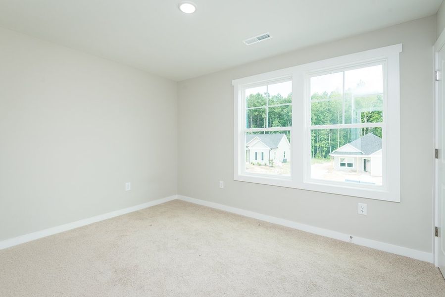 Representative unfurnished interior of a home built from the Jefferson (FP) by Foundation Home Builders LLC in Pinnix Loop, Burlington (Image 11).