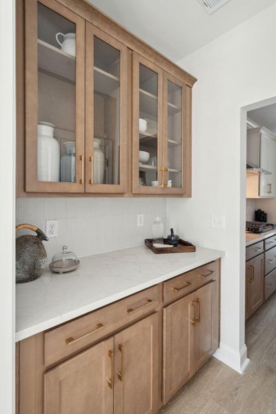 Furnished interior view inside a new home in Tidewater at Lakes of Cane Bay, Summerville (Image 14).
