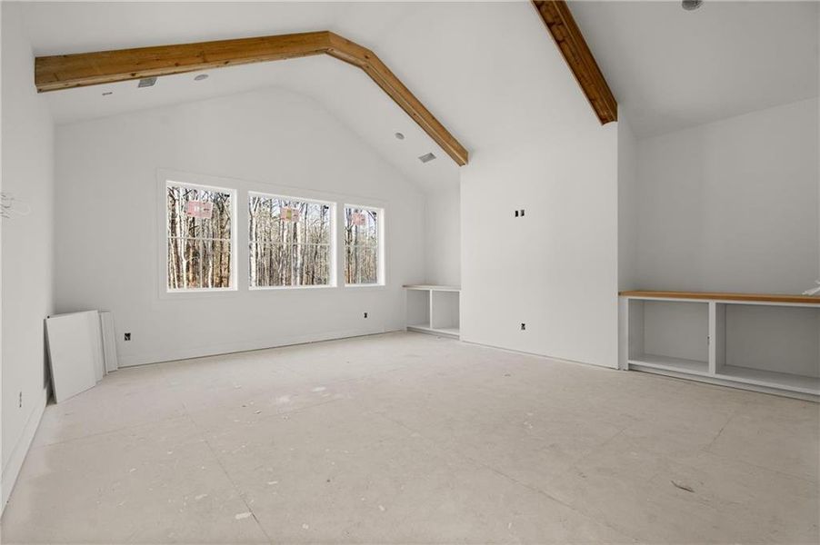 In-progress construction of a new home in , Canton, GA (Image 25).