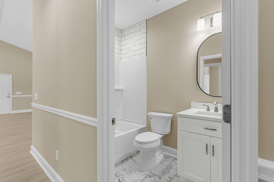 Furnished interior view inside a new home in , Round O (Image 10).