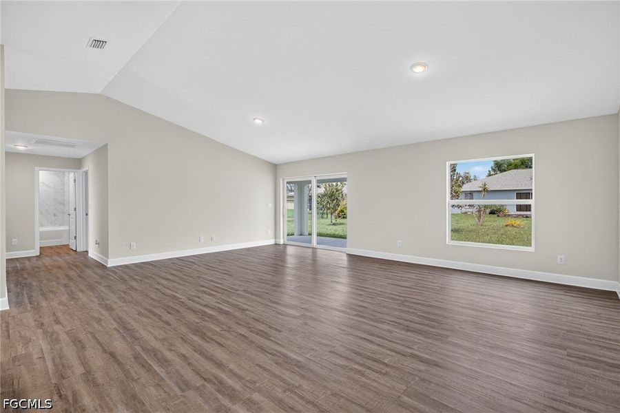 Spacious, unfurnished interior of a new home in Cape Coral, Cape Coral (Image 16). Spacious, unfurnished interior of a new home in Cape Coral, Cape Coral (Image 16).