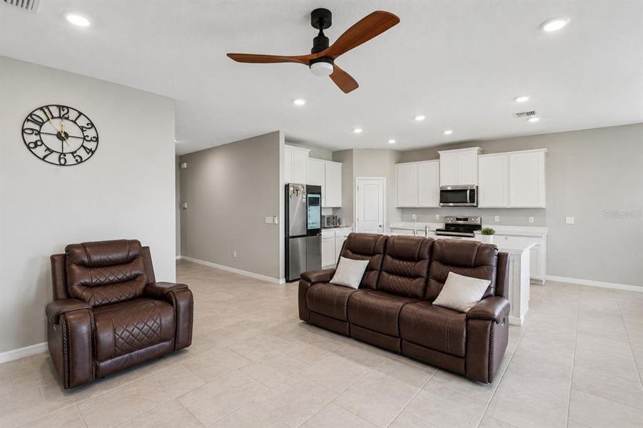 Furnished interior view inside a new home in , Wesley Chapel (Image 15). Furnished interior view inside a new home in , Wesley Chapel (Image 15).
