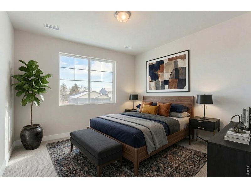Furnished interior view inside a new home in Farmstead, Berthoud (Image 17).