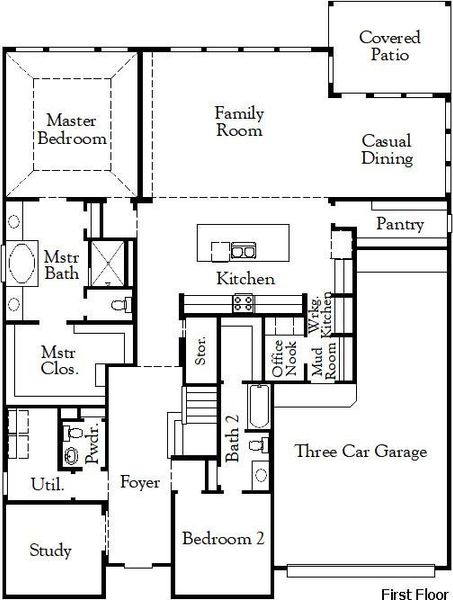 1st Floorplan - Representative Photo 1st Floorplan - Representative Photo