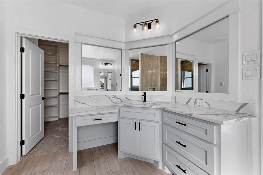 Furnished interior view inside a new home in , Springtown (Image 6). Furnished interior view inside a new home in , Springtown (Image 6).