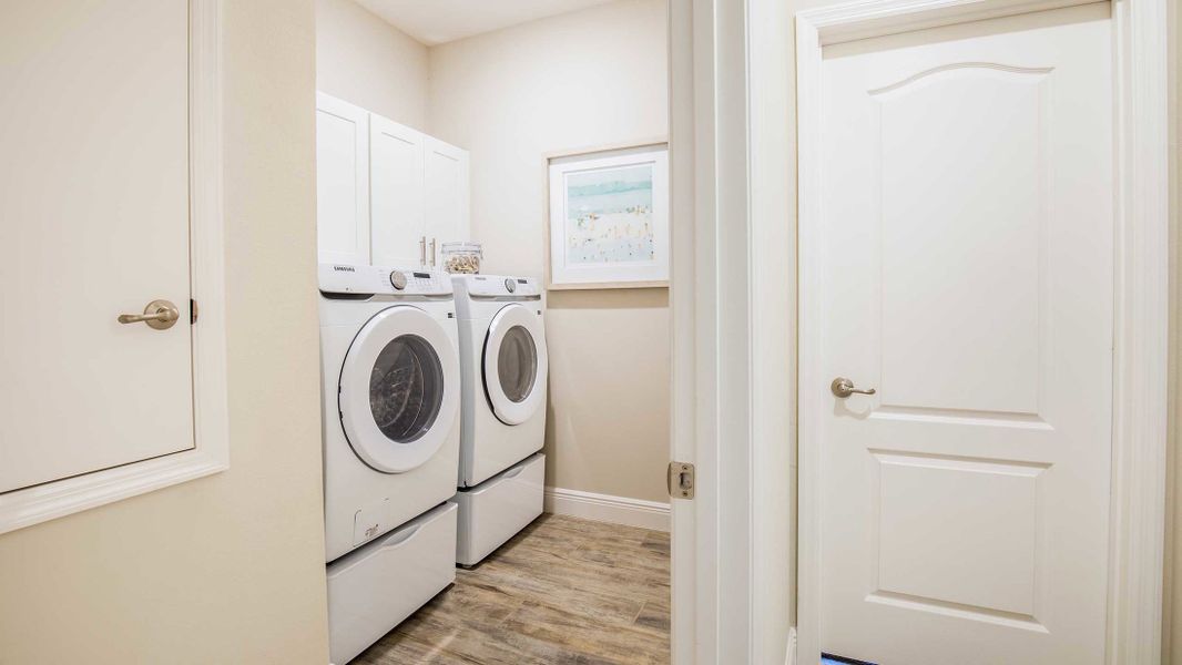 Representative furnished interior of a home built from the Miramar by Maronda Homes in Malabar Springs, Palm Bay (Image 16).