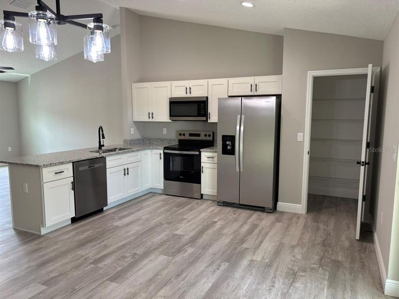 Furnished interior view inside a new home in , Dunnellon (Image 10).