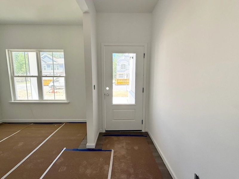 In-progress construction of a new home in The Point, Rolesville, NC (Image 9).