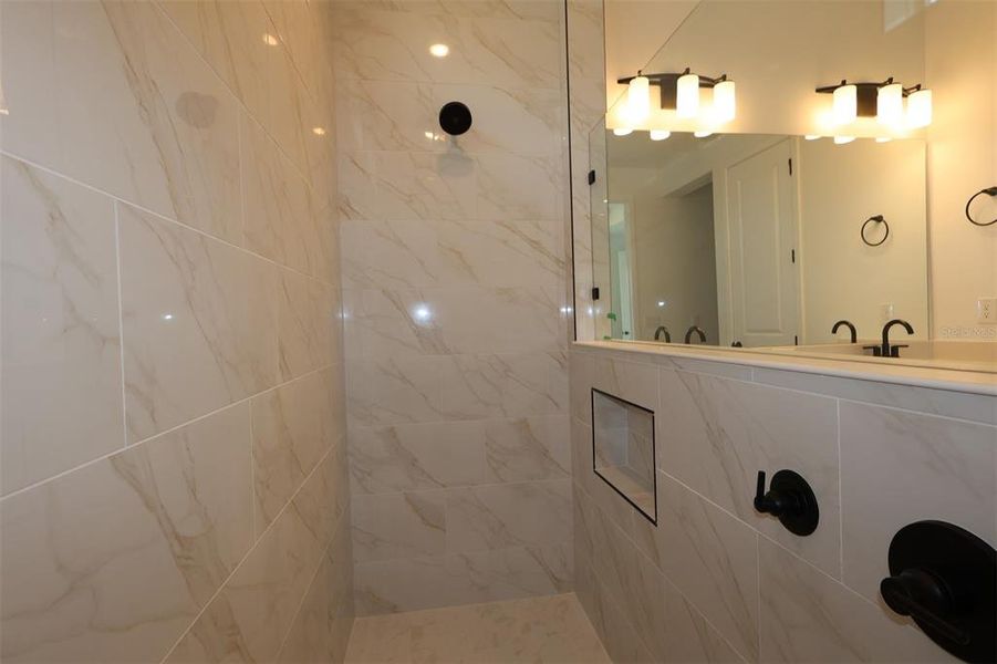 Furnished interior view inside a new home in The Peninsula at Rhodine Lake, Riverview (Image 11).