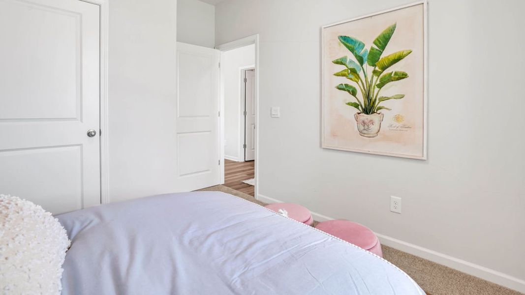 Representative furnished interior of a home built from the LEWIS by D.R. Horton in The Cottages at Blake Farm, Wilmington (Image 11).