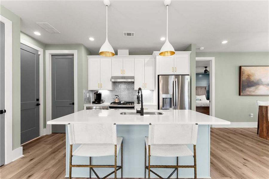 Furnished interior view inside a new home in , Gainesville (Image 11).