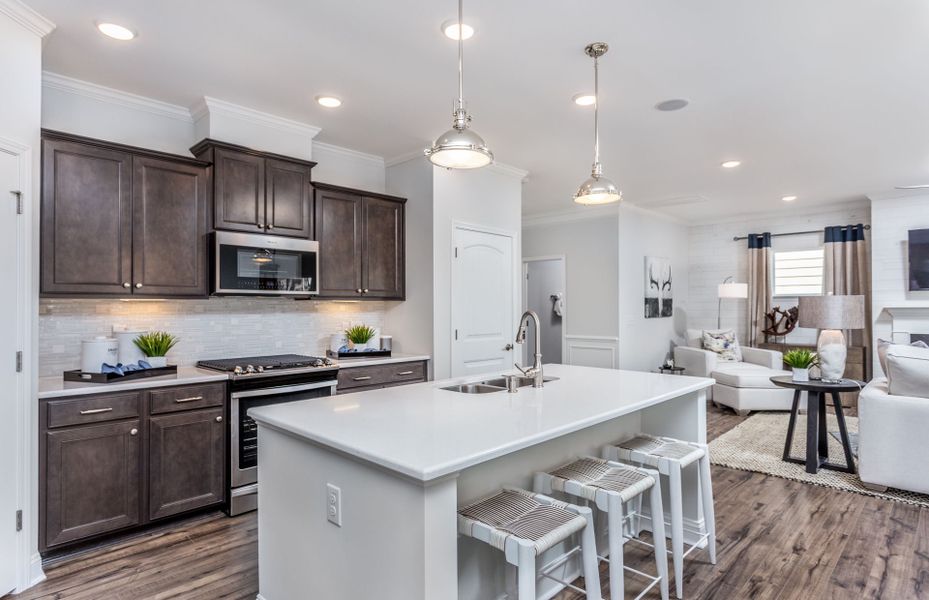 Furnished interior view inside a new home in Cannon Run, Concord (Image 7).