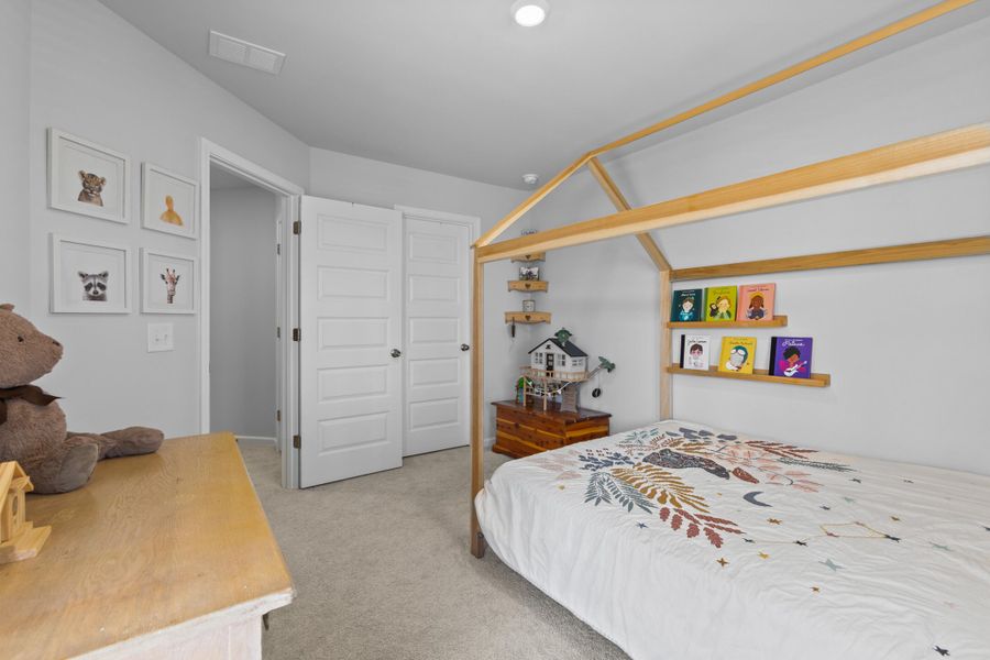 Furnished interior view inside a new home in Sweetgrass at Summers Corner, Summerville (Image 35).