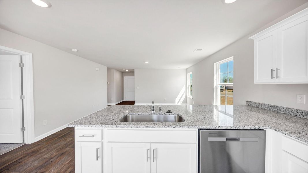 Furnished interior view inside a new home in The Park at Wilkinson, Orangeburg (Image 14).