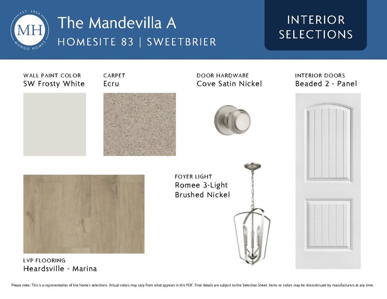 Sample of building materials used in homes in Sweetbrier, Durham (Image 4).