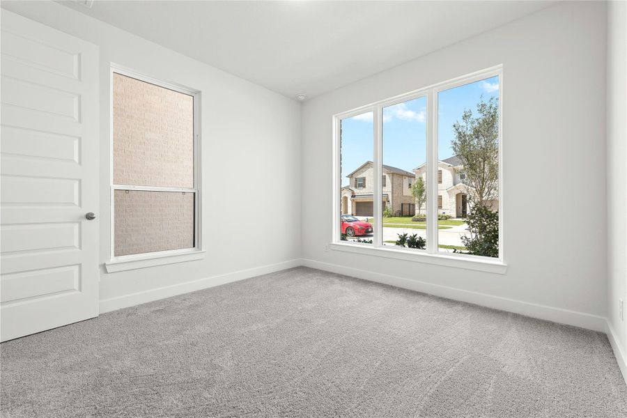 Spacious, unfurnished interior of a new home in Sunterra, Katy (Image 12). Spacious, unfurnished interior of a new home in Sunterra, Katy (Image 12).