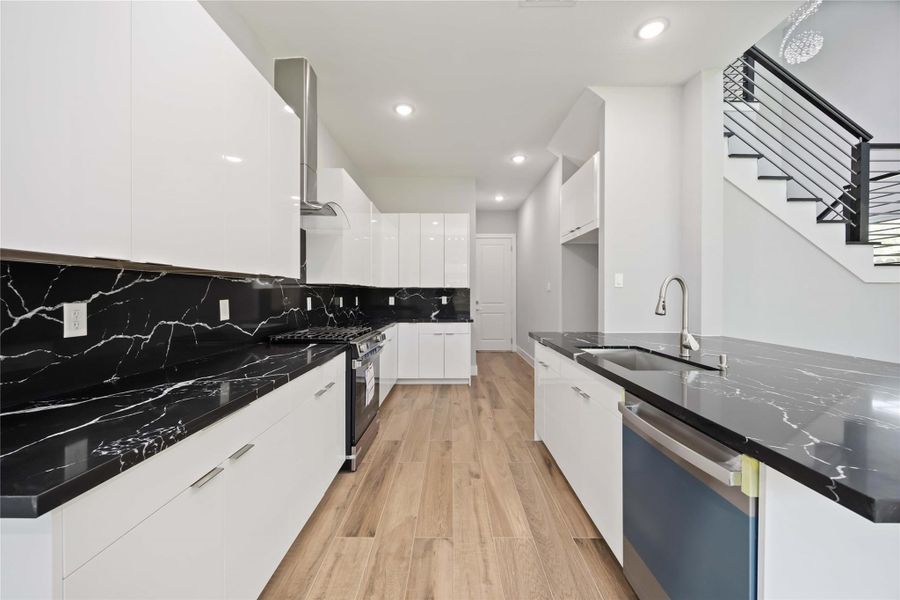 Furnished interior view inside a new home in , Houston (Image 7). Furnished interior view inside a new home in , Houston (Image 7).