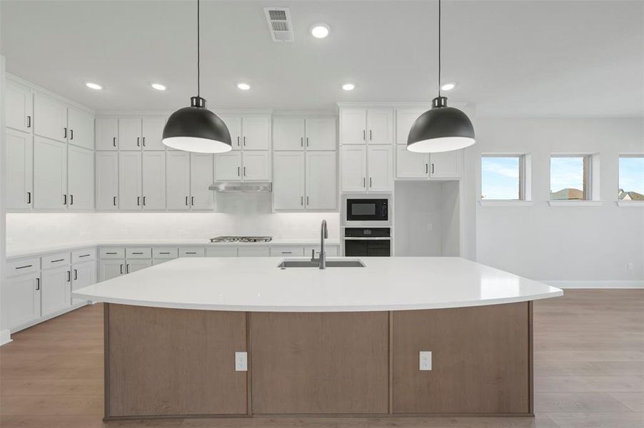 Furnished interior view inside a new home in The Ridge at Northlake, Northlake (Image 17).