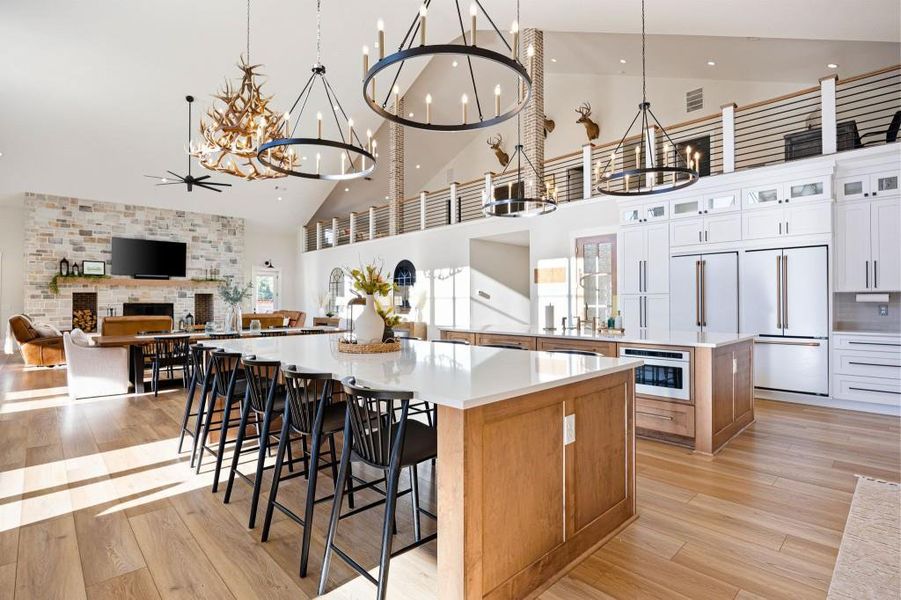 Furnished interior view inside a new home in , Rydal (Image 4).
